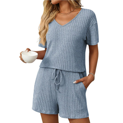 RTS: The Becca Ribbed Tee and Short Set