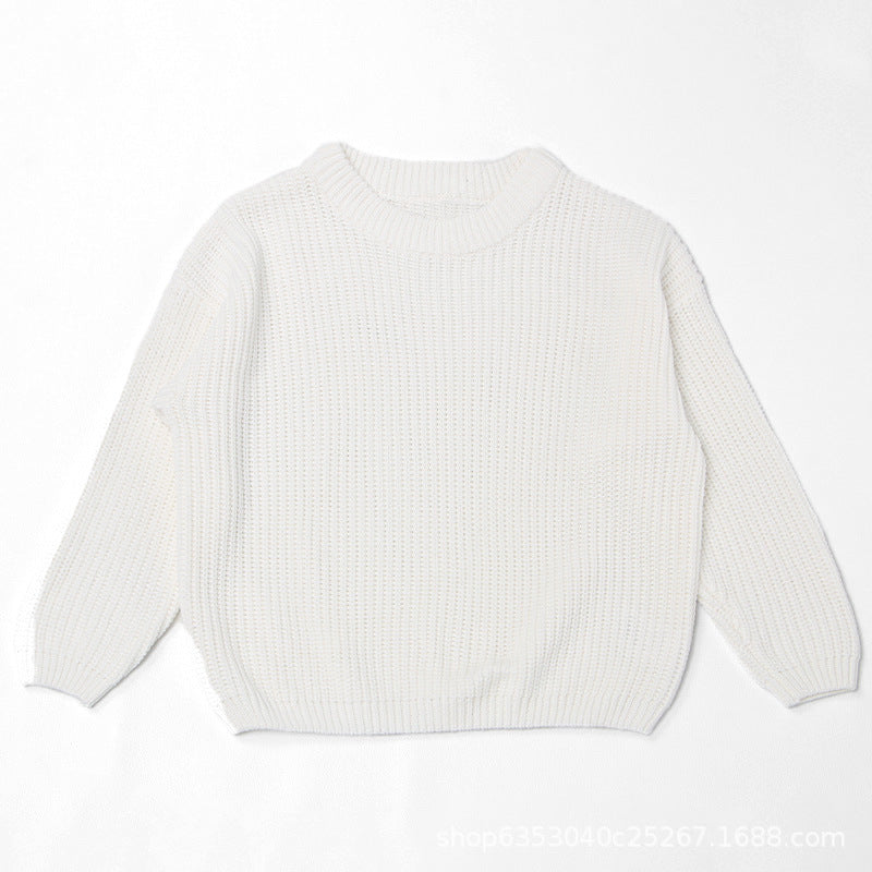 PREORDER: Custom Chunky Knit Oversized Sweater RERUN 9.21.26