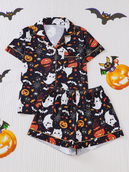 RTS: Satin Halloween PJ's