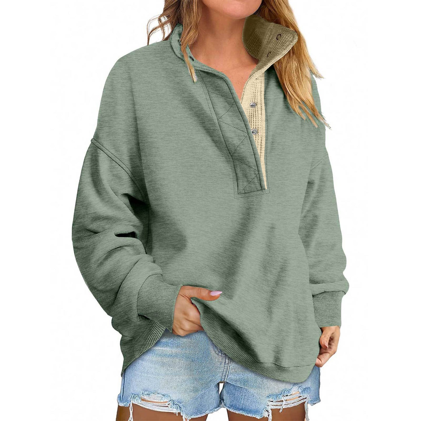 PREORDER: Alexah Waffle Henley 9.22.25 osym