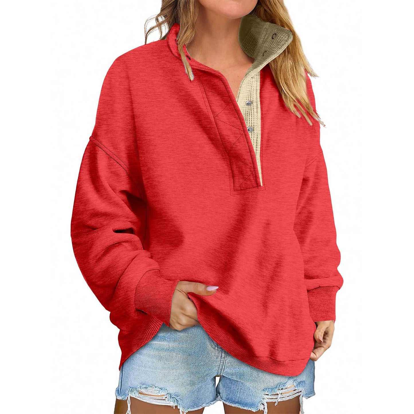 PREORDER: Alexah Waffle Henley 9.22.25 osym