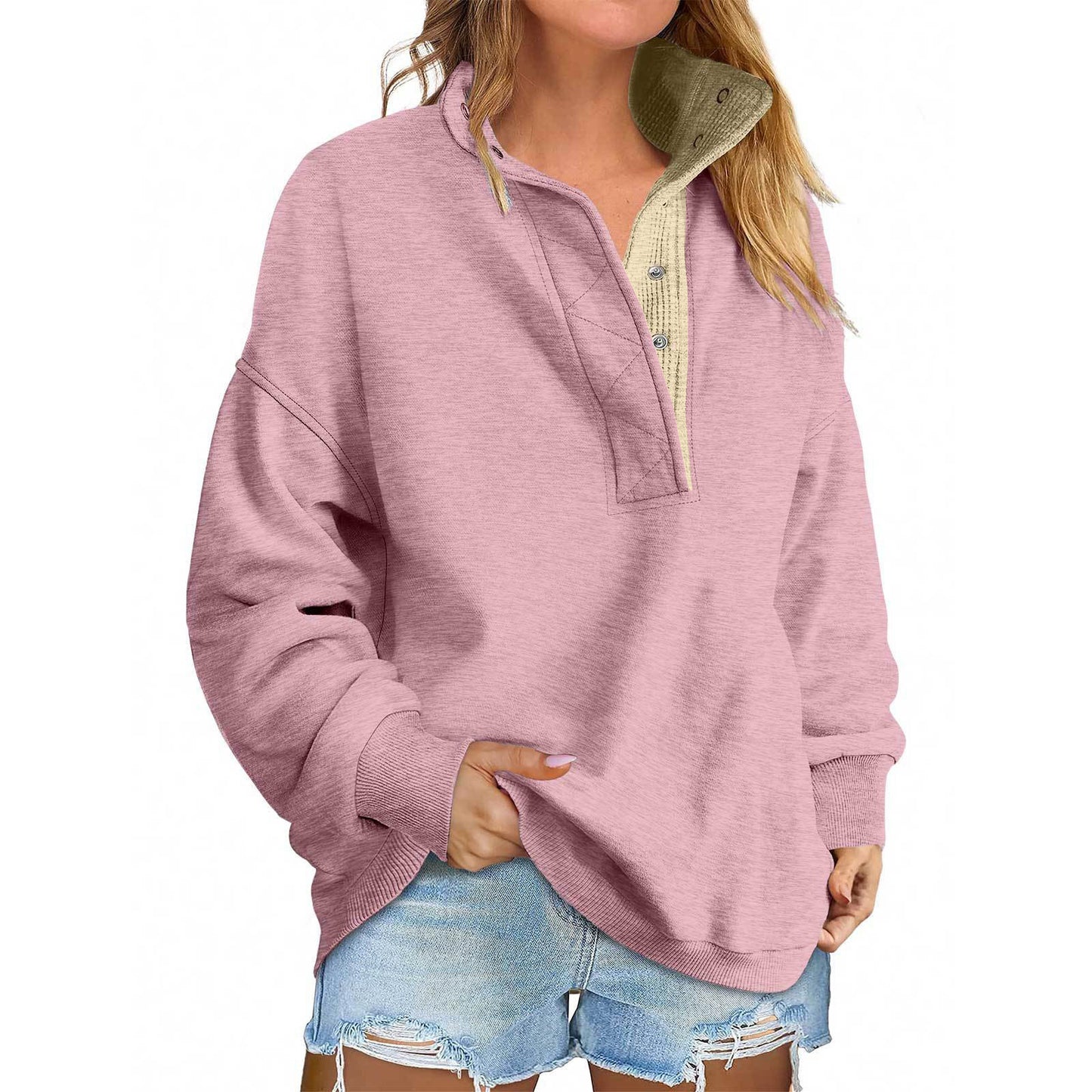 PREORDER: Alexah Waffle Henley 9.22.25 osym