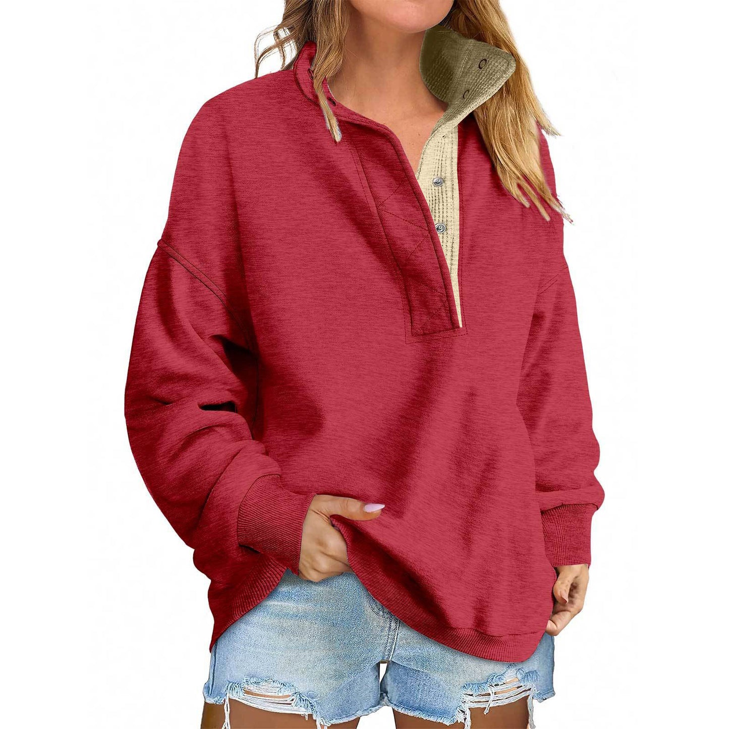 PREORDER: Alexah Waffle Henley 9.22.25 osym