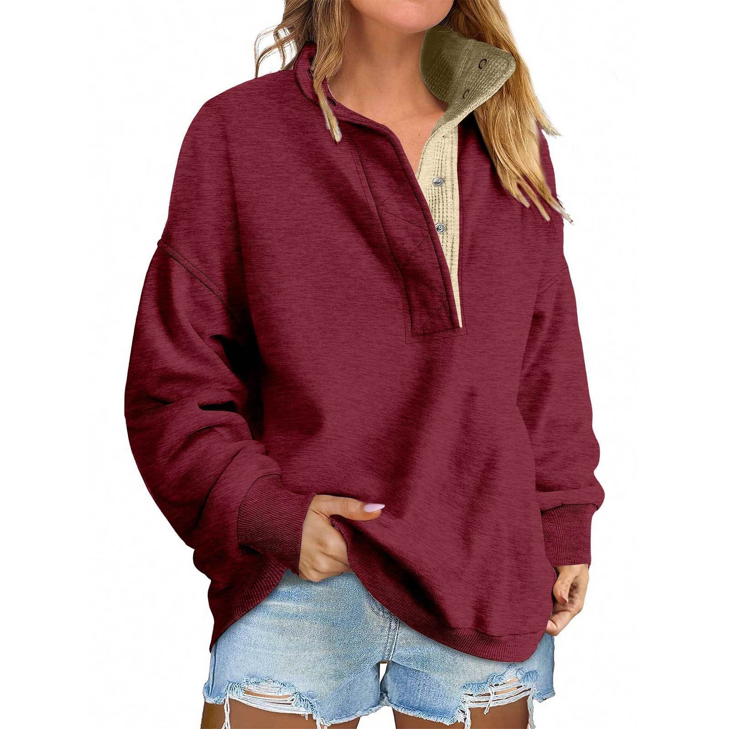 PREORDER: Alexah Waffle Henley 9.22.25 osym