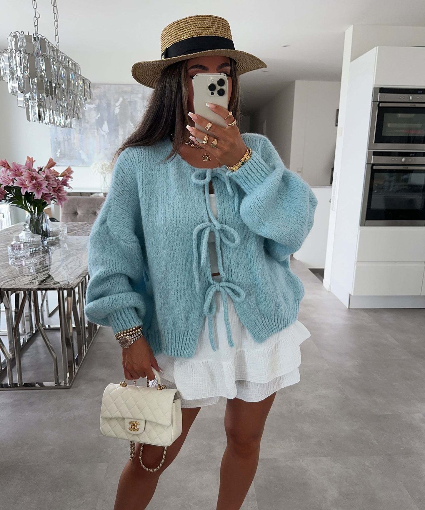 PREORDER: Bow Tie Slouchy Sweater 9.22.25 osym