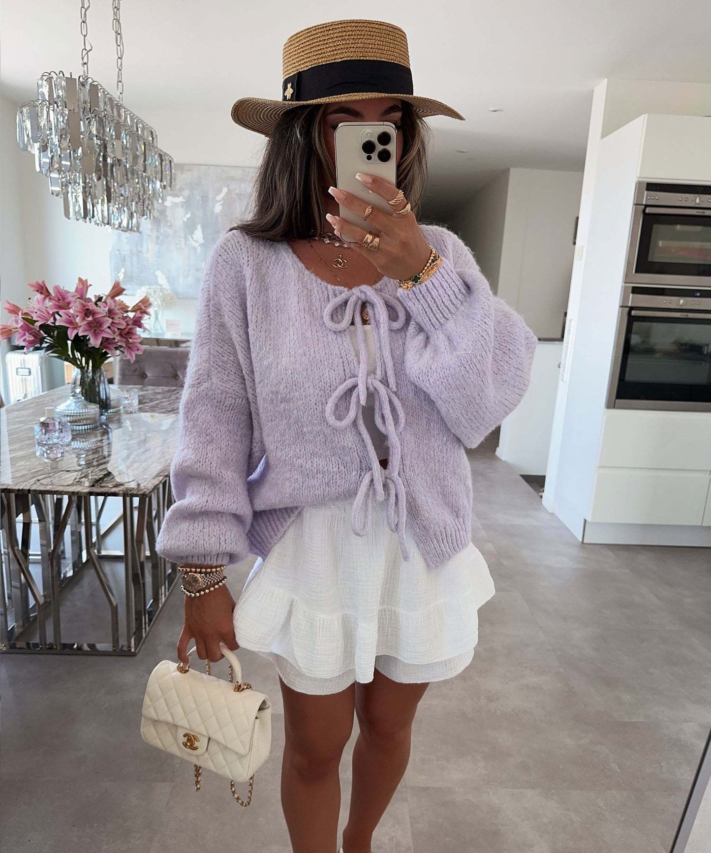 PREORDER: Bow Tie Slouchy Sweater 9.22.25 osym