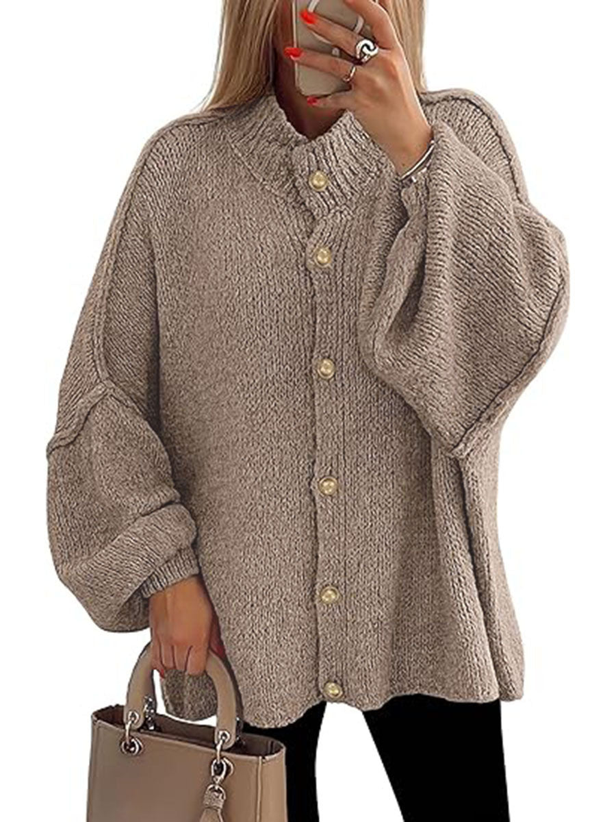 PREORDER: Harron button oversize sweater 9.22.25 osym