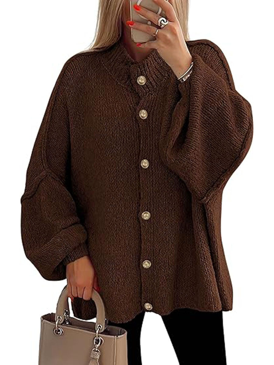 PREORDER: Harron button oversize sweater 9.22.25 osym