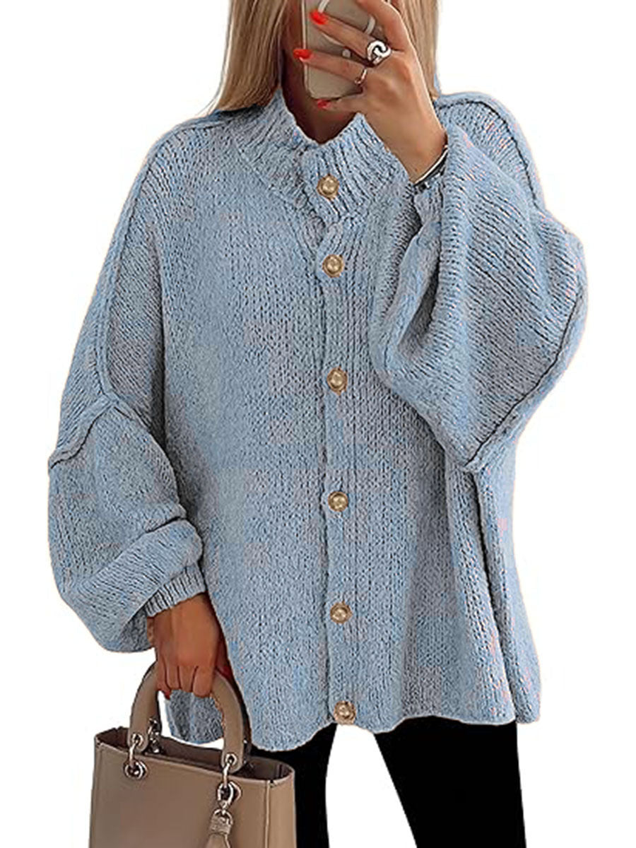 PREORDER: Harron button oversize sweater 9.22.25 osym