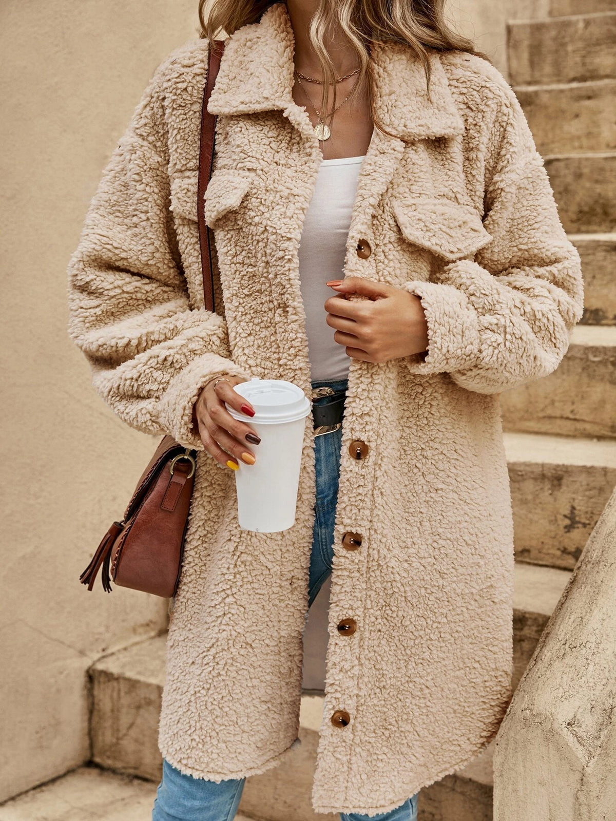 PREORDER: RAZ Teddy Bear Shacket RERUN 10.19.26 osym