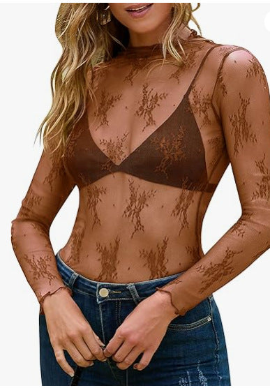 Preorder: long sleeve lace top 9.22.25 osym