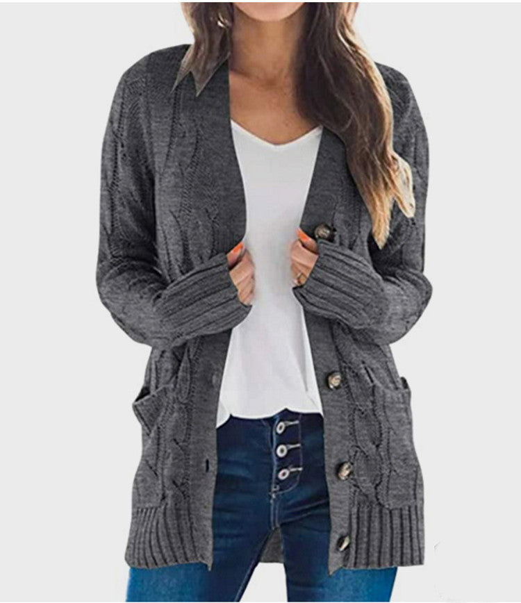 RTS: MAGS CABLE KNIT CARDI