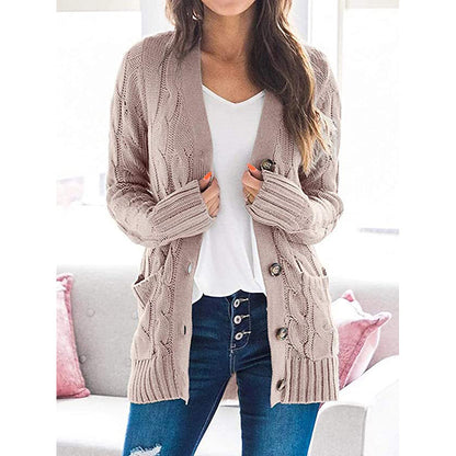 RTS: MAGS CABLE KNIT CARDI