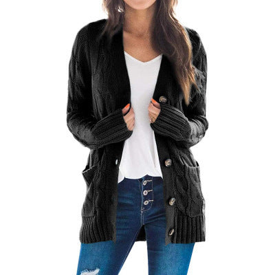 RTS: MAGS CABLE KNIT CARDI