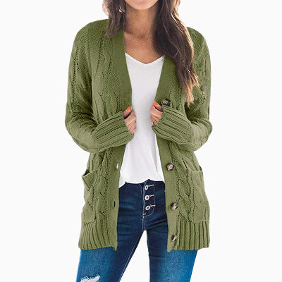 RTS: MAGS CABLE KNIT CARDI