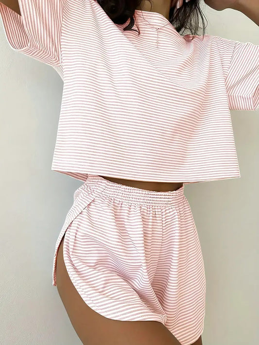 RTS: Striped Lounge Set