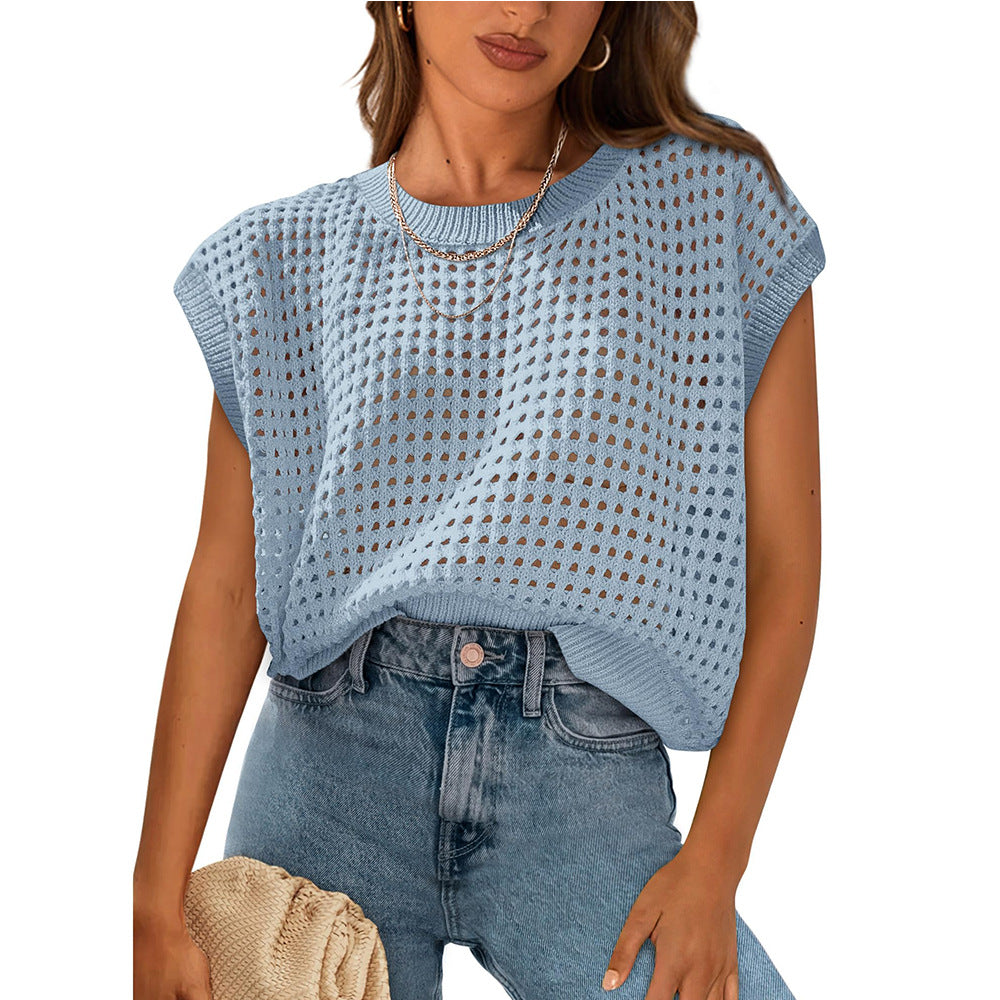 PREORDER: The Brielle Open Knit Sweater 6.22.26