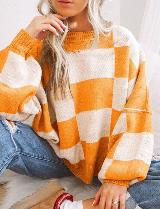 RTS: Cozy Checker Sweater