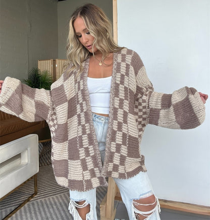 PREORDER: Cozy Check Cardigan 9.14.26
