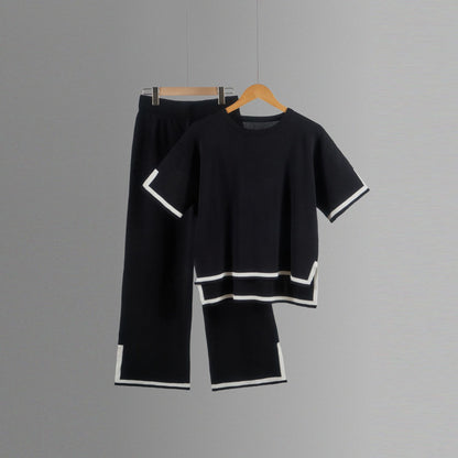 PREORDER: The Wren Contrast Knit Set 9.14.26
