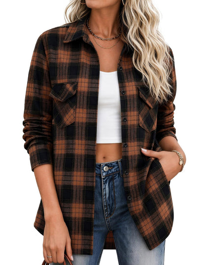 PREORDER: The Brielle Plaid Shacket 9.21.26
