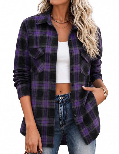 PREORDER: The Brielle Plaid Shacket 9.21.26
