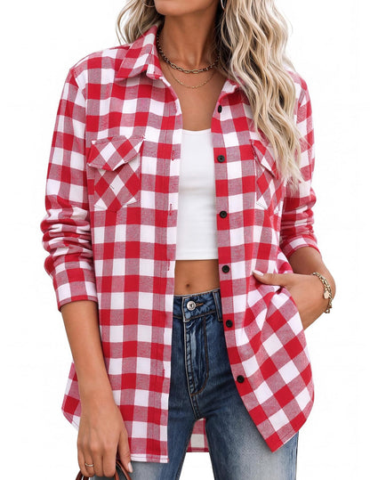 PREORDER: The Brielle Plaid Shacket 9.21.26
