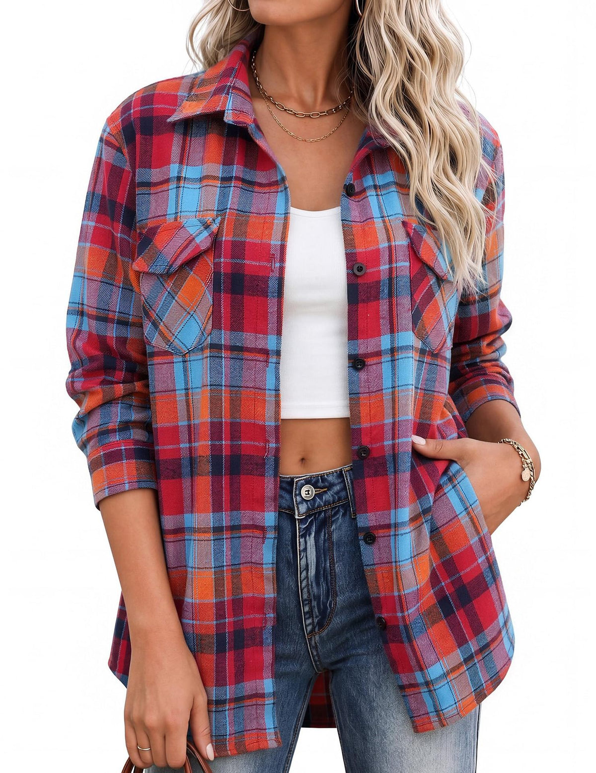 PREORDER: The Brielle Plaid Shacket 9.21.26