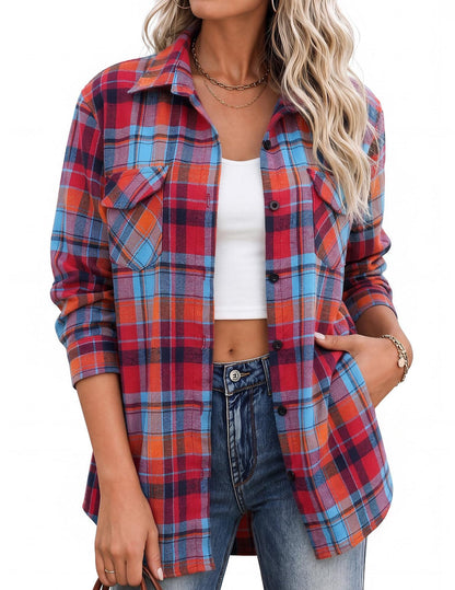 PREORDER: The Brielle Plaid Shacket 9.21.26