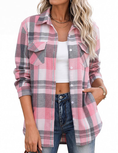 PREORDER: The Brielle Plaid Shacket 9.21.26