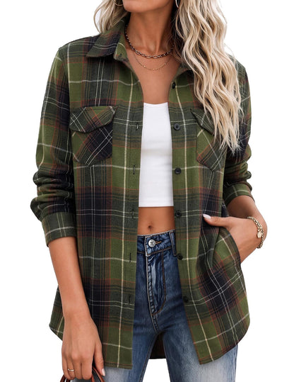 PREORDER: The Brielle Plaid Shacket 9.21.26