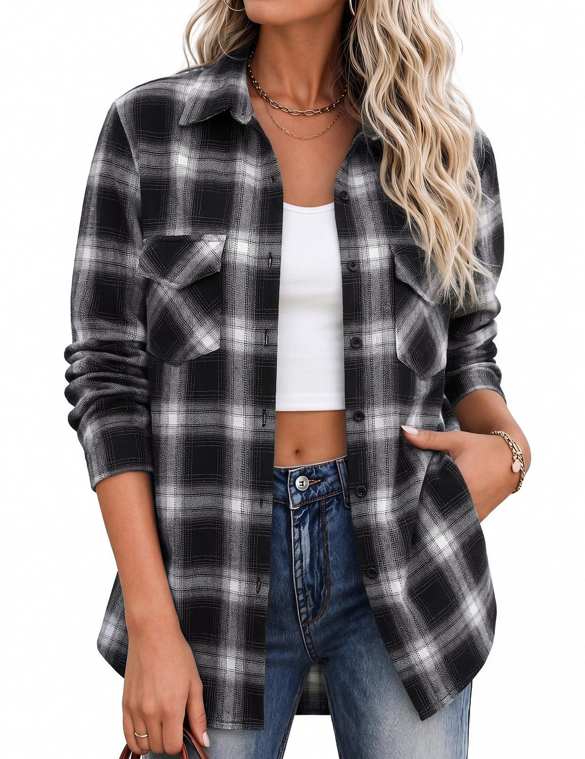 PREORDER: The Brielle Plaid Shacket 9.21.26