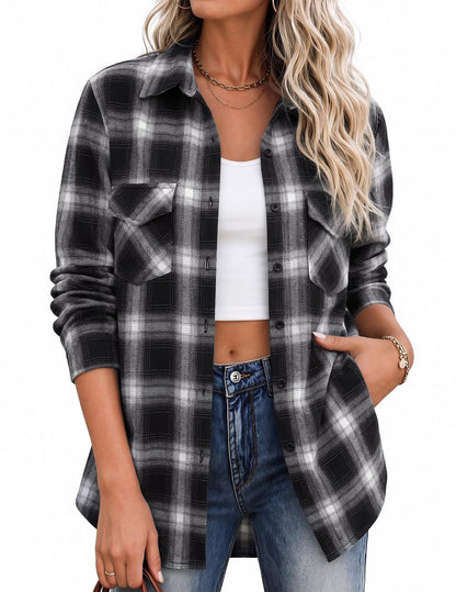 PREORDER: The Brielle Plaid Shacket 9.21.26