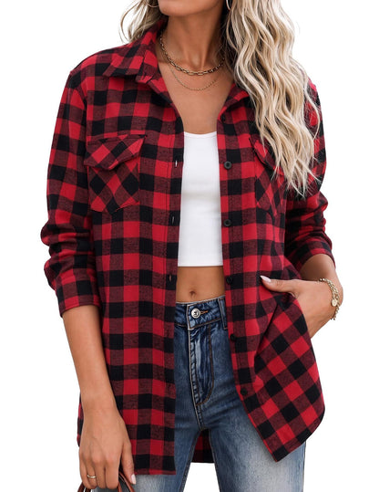 PREORDER: The Brielle Plaid Shacket 9.21.26