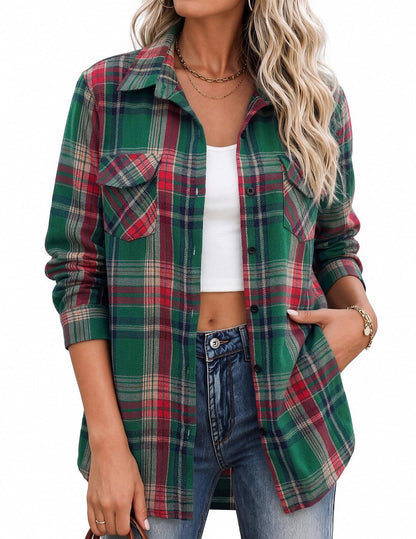 PREORDER: The Brielle Plaid Shacket 9.21.26