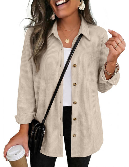 PREORDER: The Ellison Waffle Button Down 9.14.26