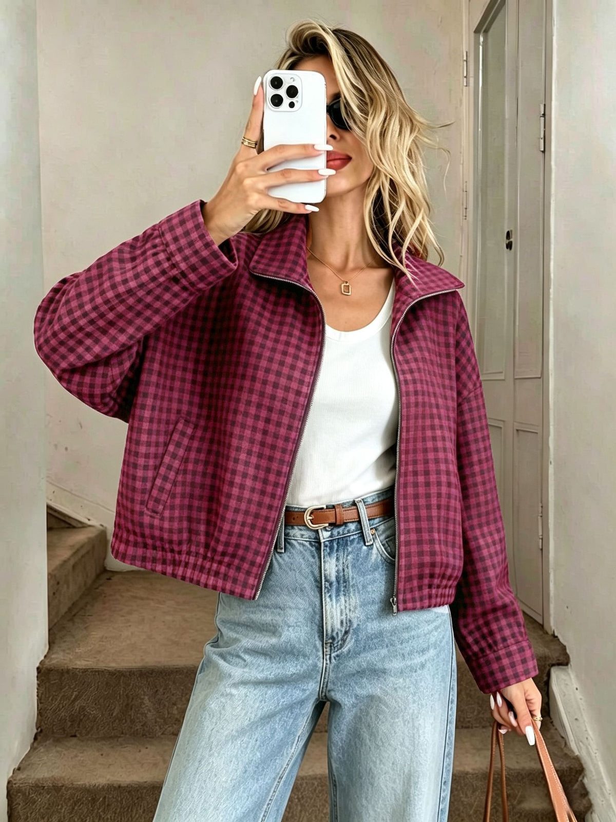 PREORDER: Gingham jacket  9.28.26