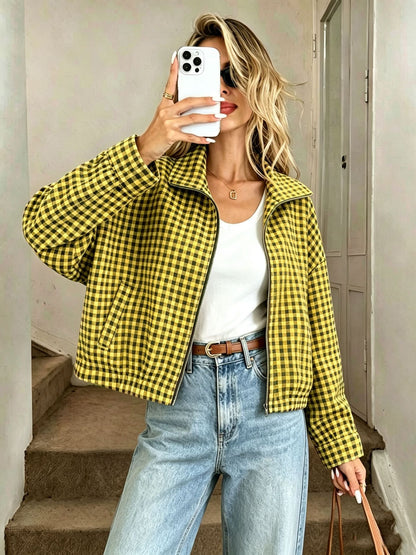 PREORDER: Gingham jacket  9.28.26