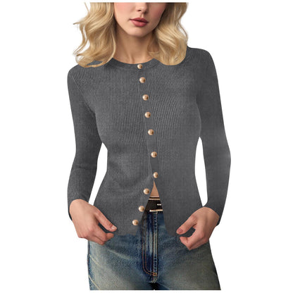 PREORDER: The Gilded Hour Button Cardigan 10.19.26