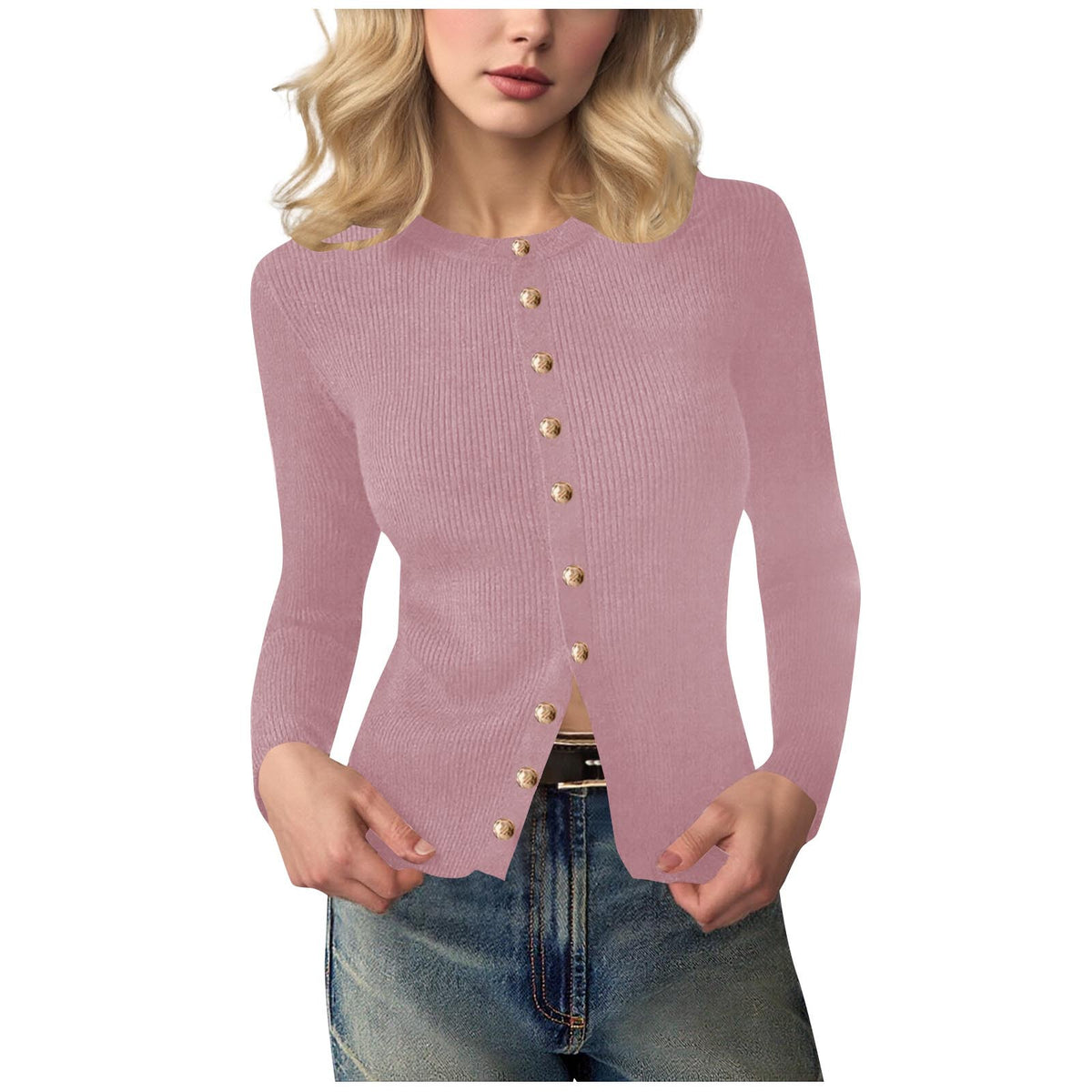 PREORDER: The Gilded Hour Button Cardigan 10.19.26