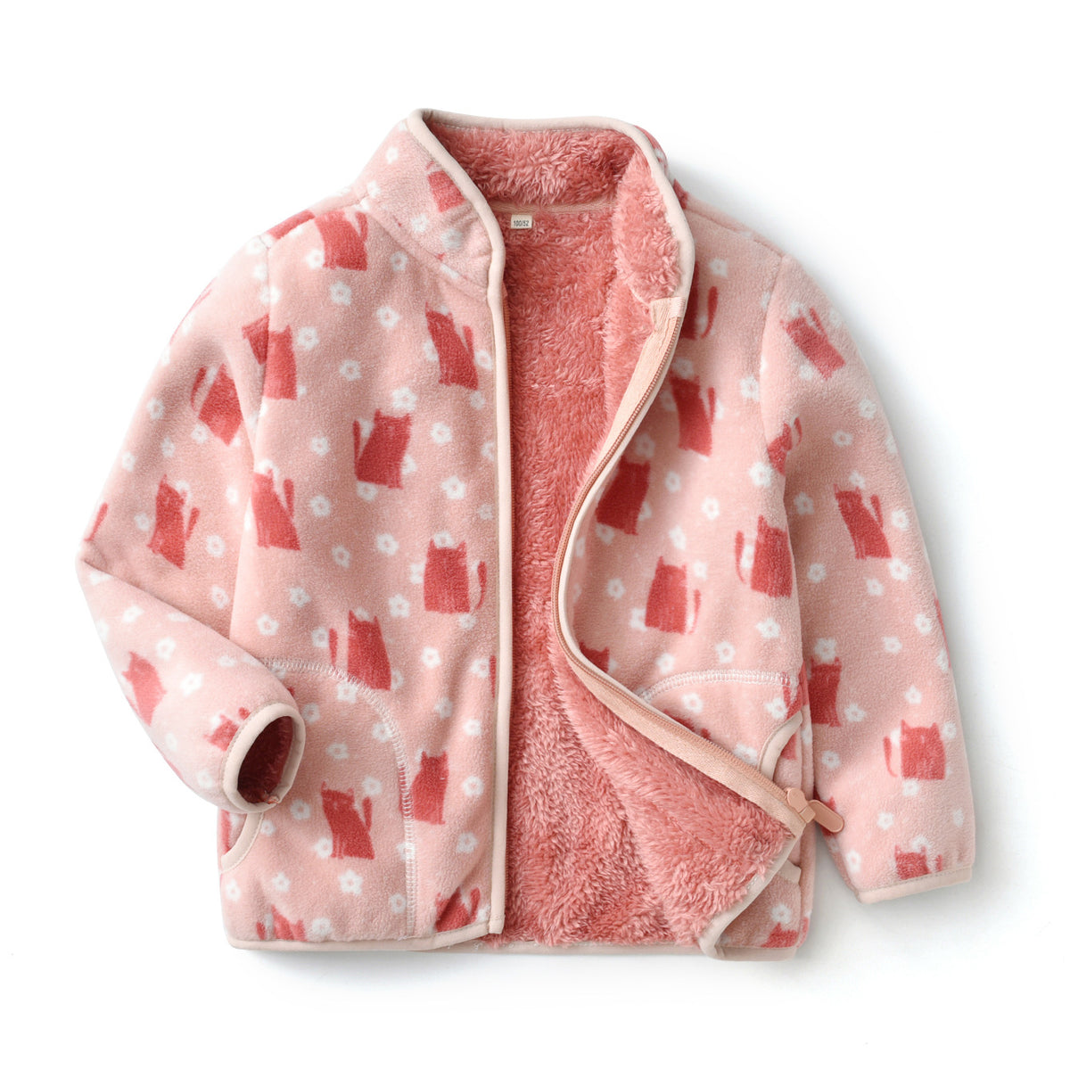 PREORDER: Boys and Girls Fuzzy Full Zip Shacket  10.19.26