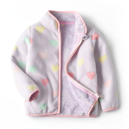 PREORDER: Boys and Girls Fuzzy Full Zip Shacket  10.19.26