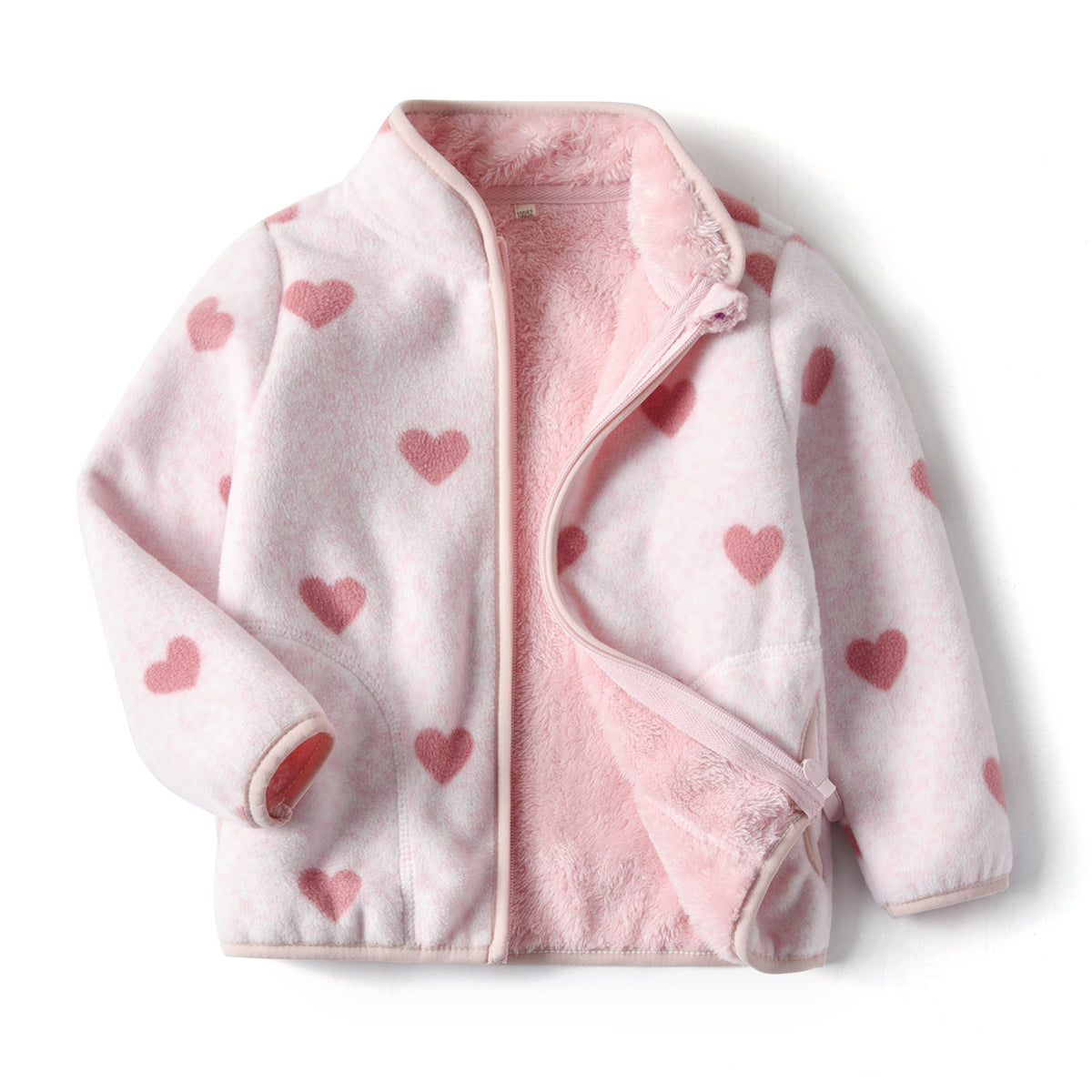 PREORDER: Boys and Girls Fuzzy Full Zip Shacket  10.19.26