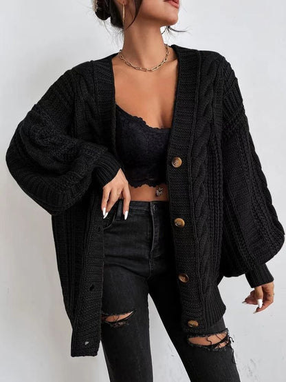 PREORDER: The Aspen Cable Knit Cardigan 11.2.26