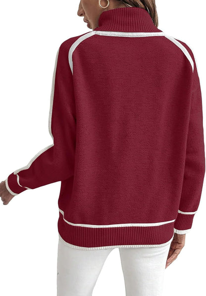 PREORDER: The Lennox Contrast Knit Sweater 11.2.26