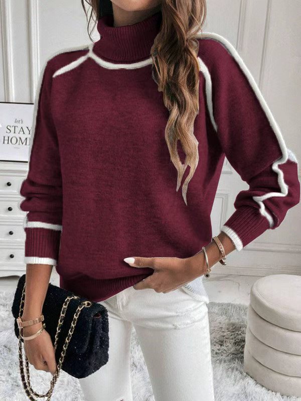 PREORDER: The Lennox Contrast Knit Sweater 11.2.26