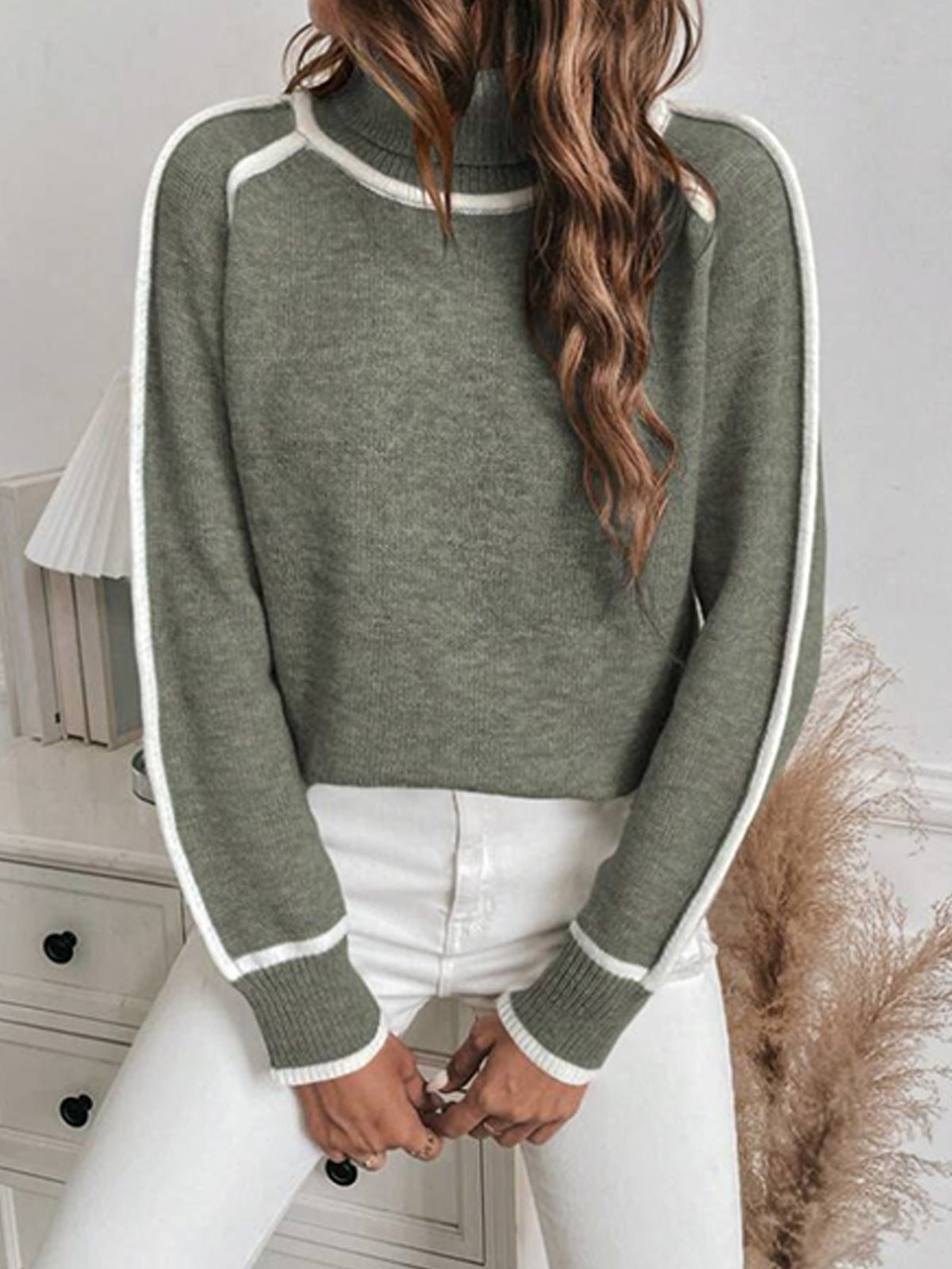 PREORDER: The Lennox Contrast Knit Sweater 11.2.26