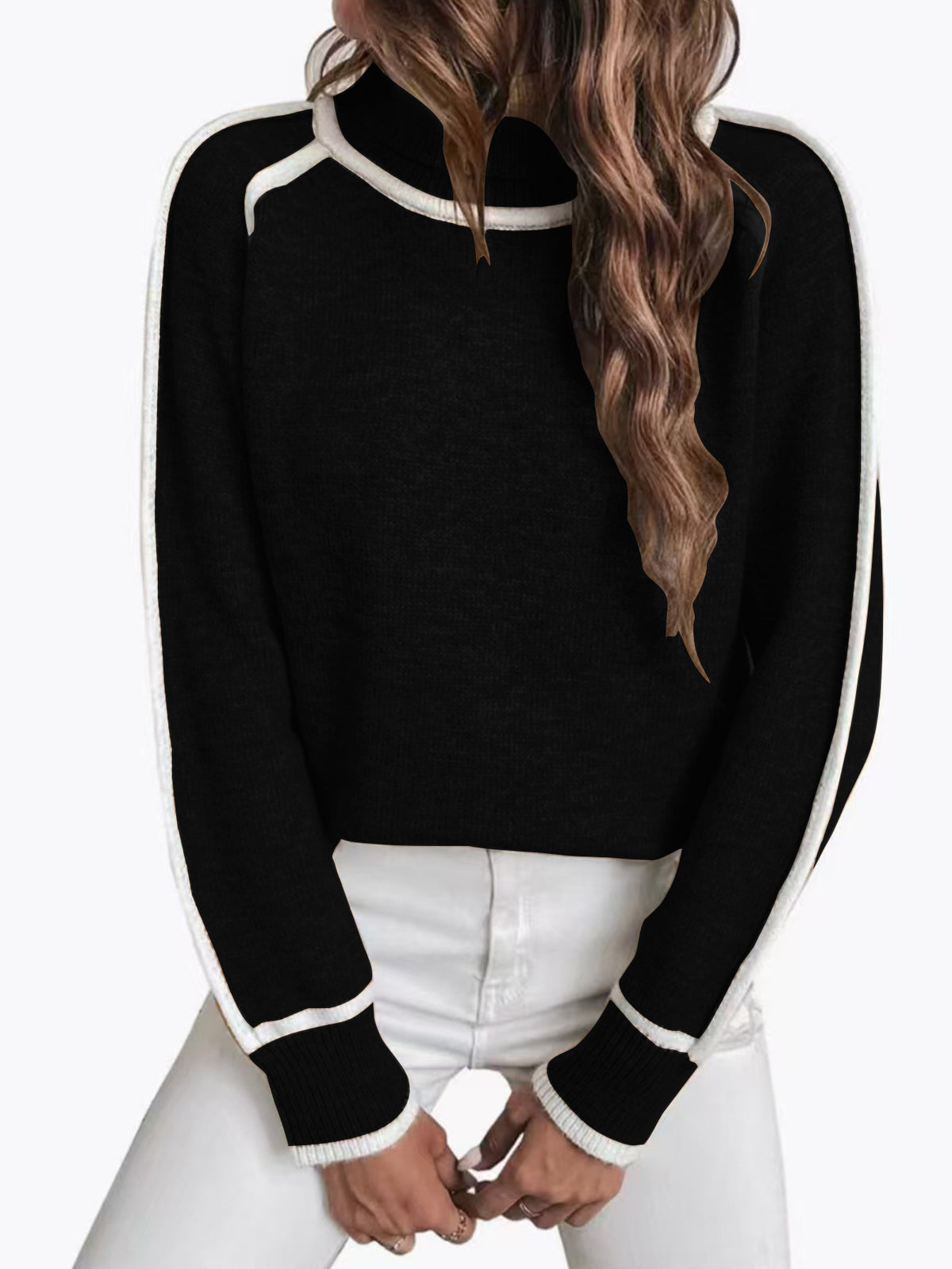 PREORDER: The Lennox Contrast Knit Sweater 11.2.26