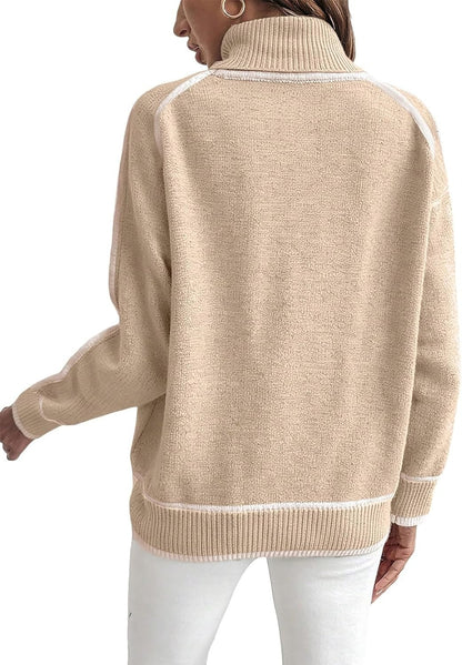 PREORDER: The Lennox Contrast Knit Sweater 11.2.26