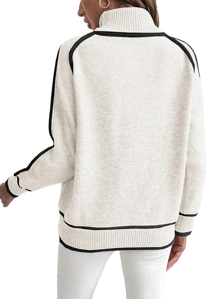 PREORDER: The Lennox Contrast Knit Sweater 11.2.26
